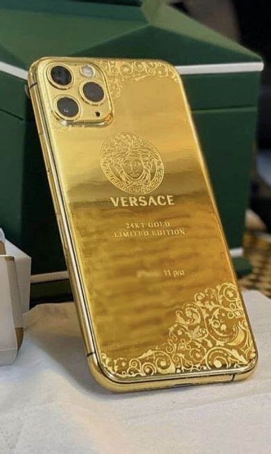 versace iphone 11 pro case gold|versace accessories.